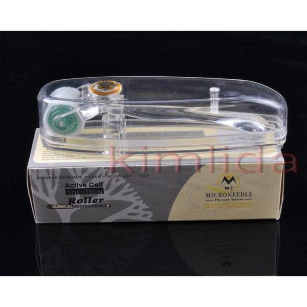 Uso en el hogar rodillo de 0.2m m - de 2.5m m o de 3m m MTS Derma con 8 discos de Microneedle, 192 agujas