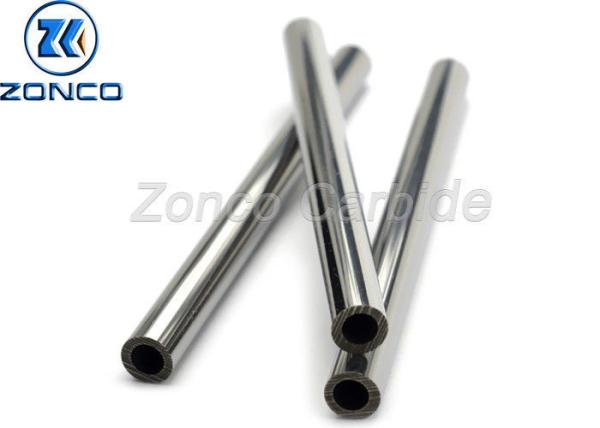 Polished Solid Carbide Round Blanks , Precision Tungsten Alloy Rod 14.2~14.6 G/Cm3
