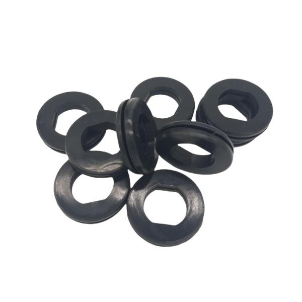 Weather-Resistant EPDM Rubber Grommets with Custom Durometer and Pantone & RAL Color Matching