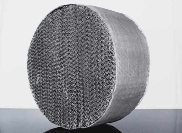 Perforated Plate Corrugated 125X 350Y Metal Structured Packing