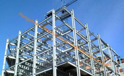 Multiple Floor Prefabricated Steel Buildings EPC Project , Galvanized Surface Treatment