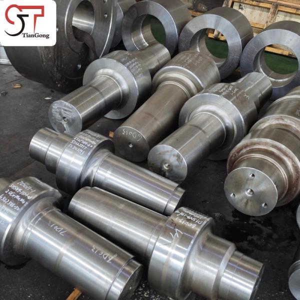 Forged Rotor Shaft For High Load Industrial Gear Drive System