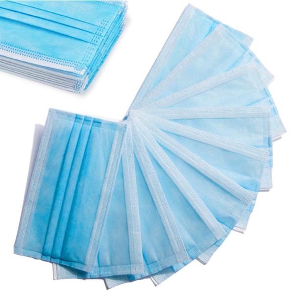 CE Hospital Disposable Adjustable Earloop Non woven Surgical 3ply Medical Face Mask