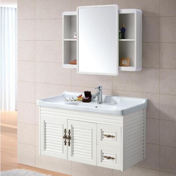 Modern Alunimun Bathroom Vanity/ all aluminum bathroom cabinet/Mirror Cabinet /DB-8109 1000X465mm