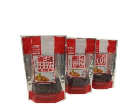Custom Printed Stand Up PET/PE Food Packaging Zip Lock Moisture Barrier Plastic Bags