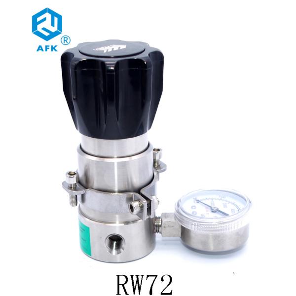 6000 PSI Back Pressure Control Valve , 316L Pneumatic Back Pressure Regulator