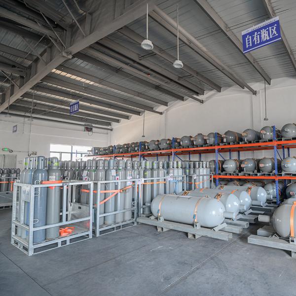 Cylinder Poisonous 5n HF Specialty Gas  High Purity 99.999% Hydrogen fluoride Gas