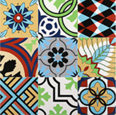 Плитка штейнового плоского 10mm 60*60cm искусства Bathroom изображения керамическая