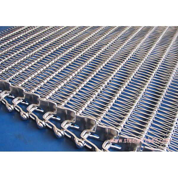 Ясно сплетите конвейерную ленту металла провода 0.15m/min 1.5mm