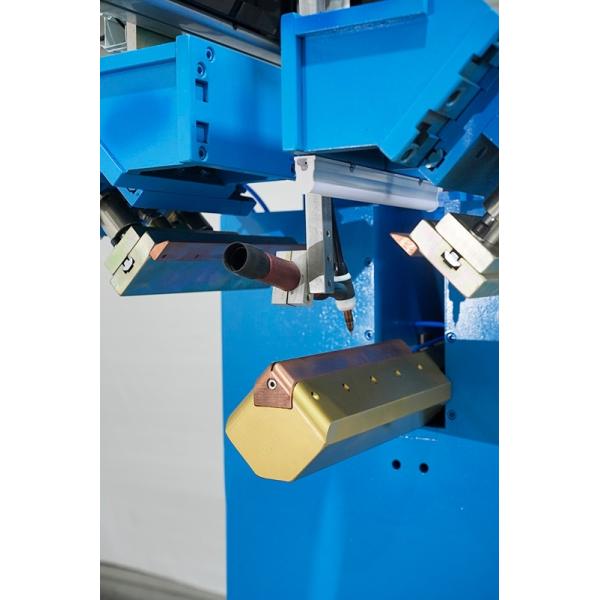 220V 500W CNC Vertical Welder with 0.1-1.2MPa Air Pressure for 4-Corner Rounding Welding