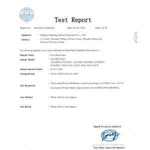 Sichuan Tontube Technology Co.,LTD Сертификации