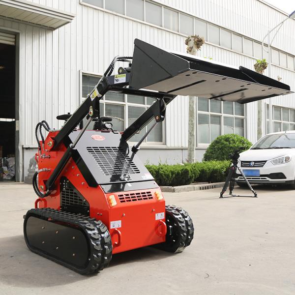 ZHONGMEI 890kg Mini Track Skid Steer Loaders Price LH380S 4X4 Wheel Skid Loader