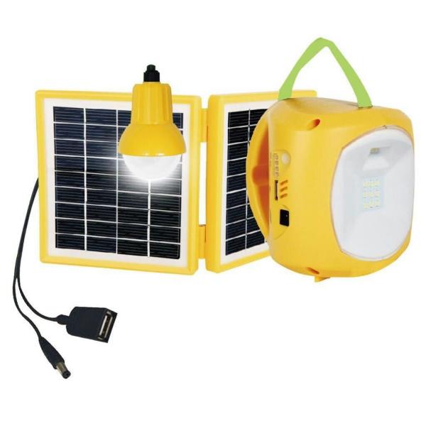 Solar hand lamp|portable fishing light household outdoor emergency light night market camping flood light
