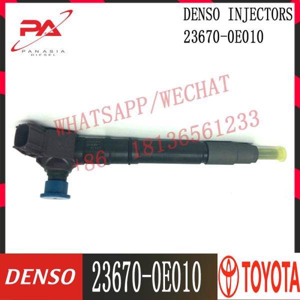 el motor diesel 23670-0E010 aprovisiona de combustible el inyector 295700-0550 para HIACE HILUX FORTUNER 2,7 2.8L 1GD GUN126