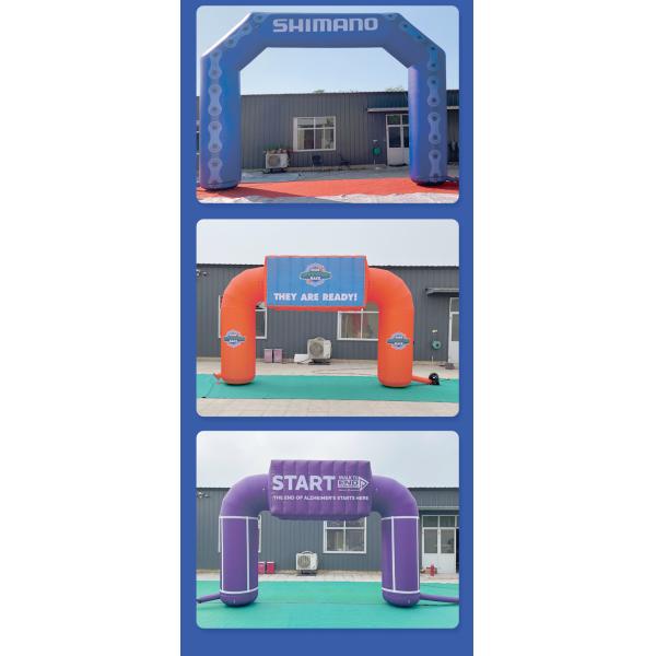 Наружная реклама Огромная надувная арка для рекламы бренда