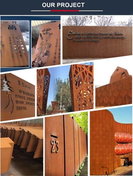 SPA-H Corten Steel Plate Q295NH Q355NH Q265GNH Q310GNH