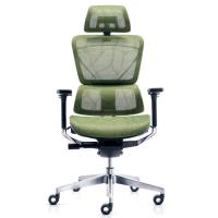 Parte traseira dobro Mesh Computer Chair 300 libras, cadeira de mesa revolvendo de 1225-1305mm com cabeceira