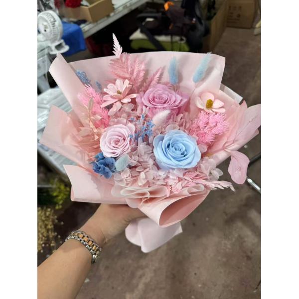 Preserved flower rose romantic bouquet Valentine's Day gift
