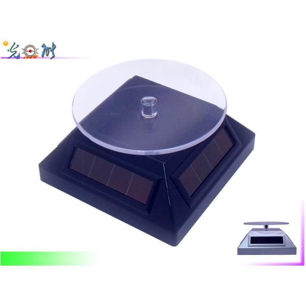 Solar turntable display in Black