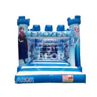 Niños al aire libre Trampolín inflable Castillo de salto Castillo inflable con tobogán para niños