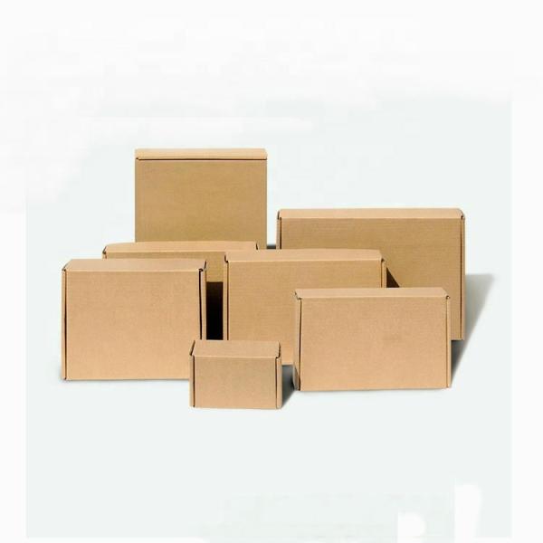 Tuck Top 70*70*30cm Spot UV Corrugated Mailing Box