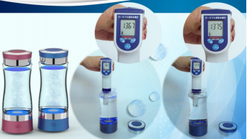 Glass Transparent Sport Hydrogen Ionized Water Bottle 1 Year Warranty FDA Approved