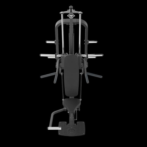 Smooth Silent Seated Shoulder Press Gym Machine Upper Body Strength Station