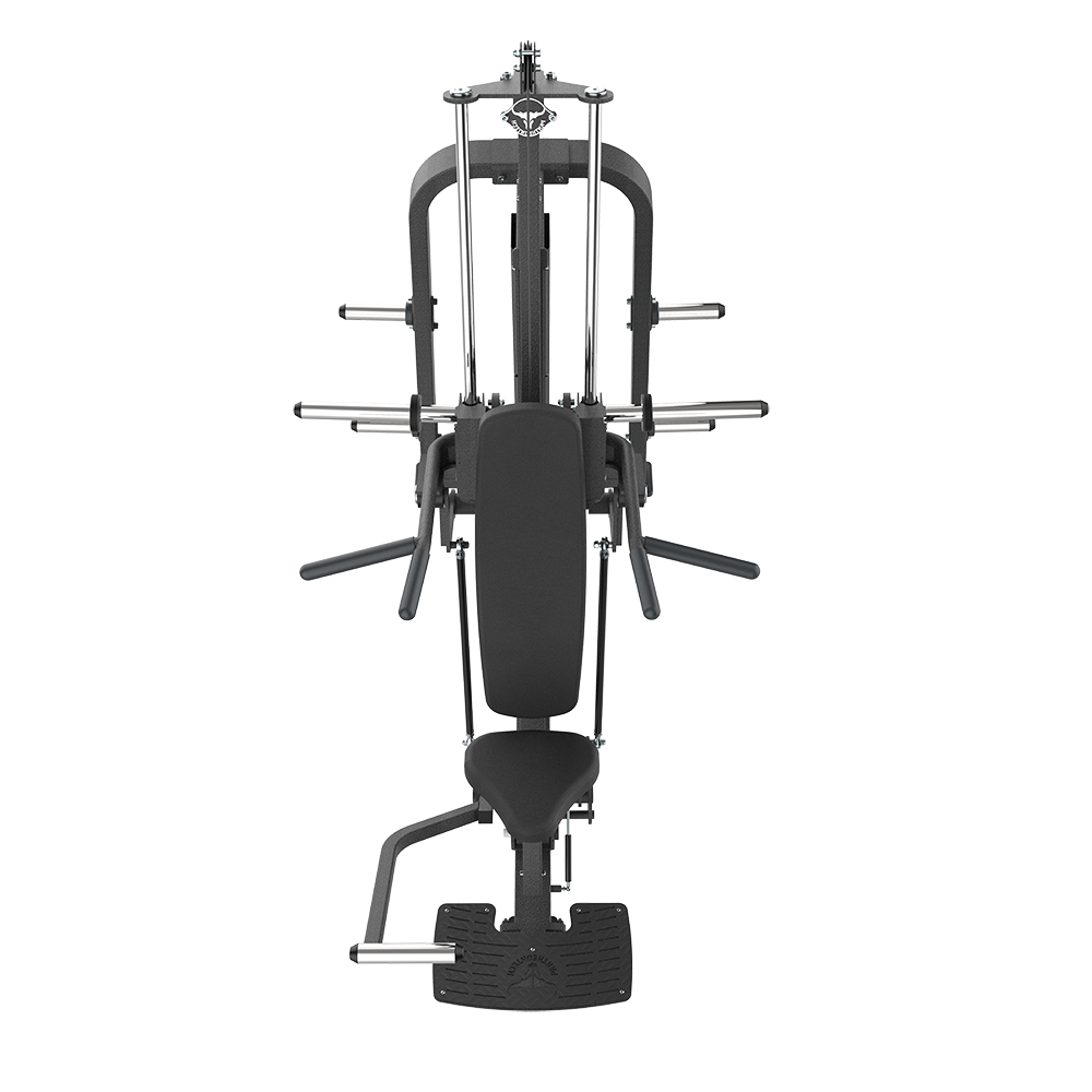 Smooth Silent Seated Shoulder Press Gym Machine Upper Body Strength Station