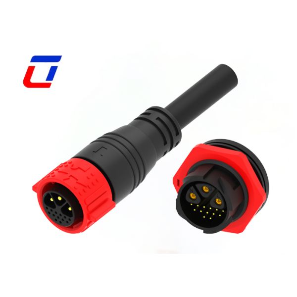 M25 3+13 Pin Waterproof Connectors For Landscape Lighting Outdoor Cable Connector Wholesalers