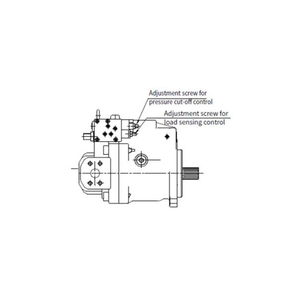 Trailer Hydraulic Power Control Unit With Cut-Off / Load Sense Control Electro-Proportional Torque