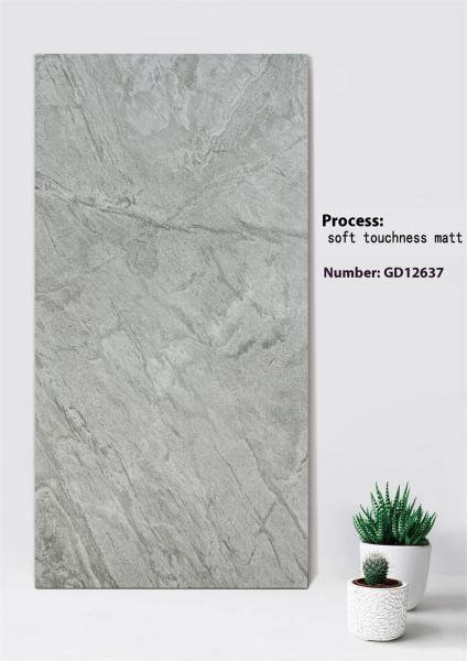 Non-Slip Beige Gray 600x1200mm Outdoor Stone Tile for Buildings