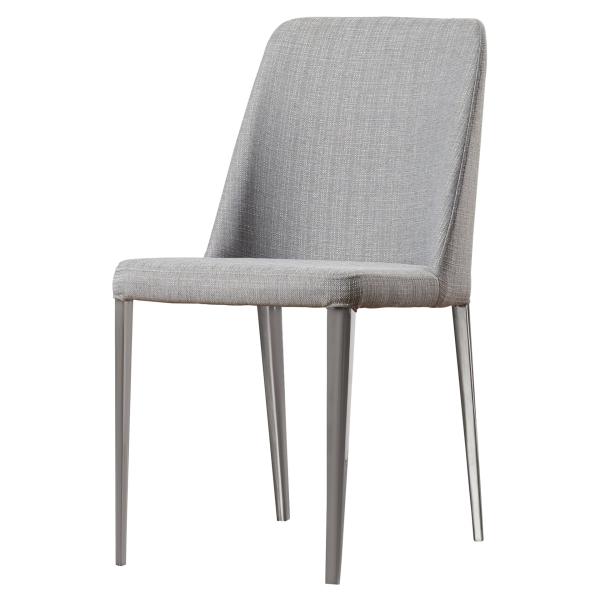 Sun On Chrome Metal 11KGS 57cm Modern Dining Chair