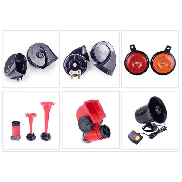 Waterproof 12V 130dB Other Motorcycle Parts Snail Air Horn Siren Loud For Car / Truck