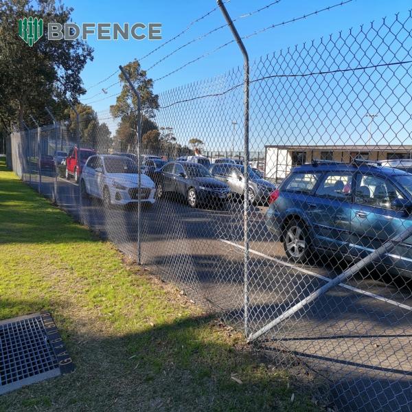 Parking Spot Chain Link Fence Space Marker