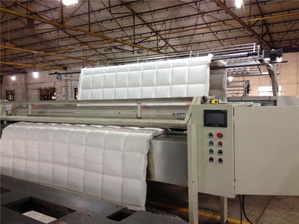 Duvet High Speed Quilting Machine , Ultrasonic Quilting Machine 110 Inch