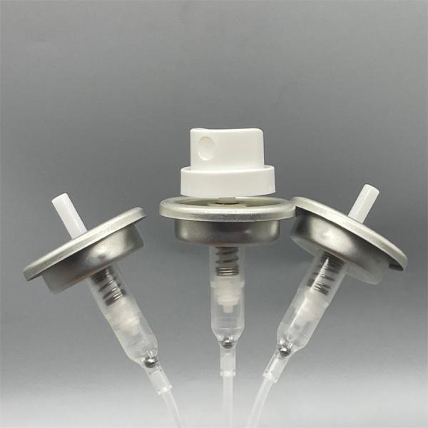 Mecanismo de bomba pulverizadora de válvula de aerosol de aluminio para dispensación de precisión de cuidado personal y hogar