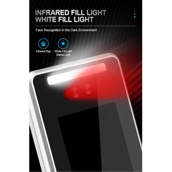 Liveness Detection 6mm Automatic Face Recognition System 7 Inch