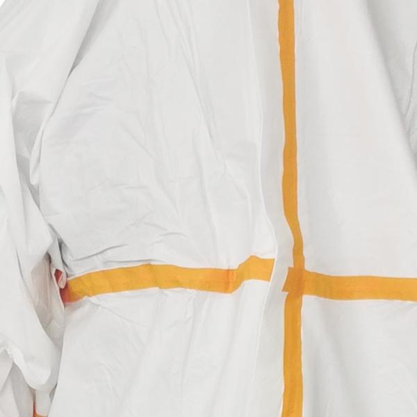 Ppe Disposable Non Woven Isolation Gown Non Sterile With Long Sleeve