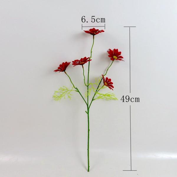 Small Daisy Indoor and Outdoor Decor Flowers Long Term Artificial Flowers For Wedding Party Decoration Silk Flower Stems