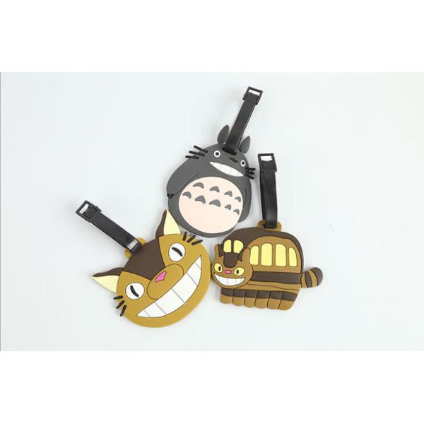 Personalized Wholesale Cheap Custom Logo Bulk pvc rubber Luggage Tag