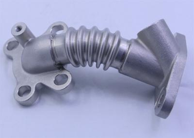 Bending Radiating Pipe With Double Flange Precision Silicon Sol Casting Part