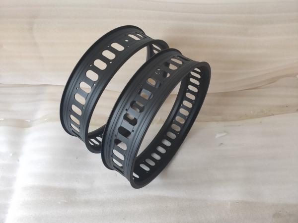 26 inch Beach Bike Rims 100mm Black Aluminum Alloy Rim with AV Valve