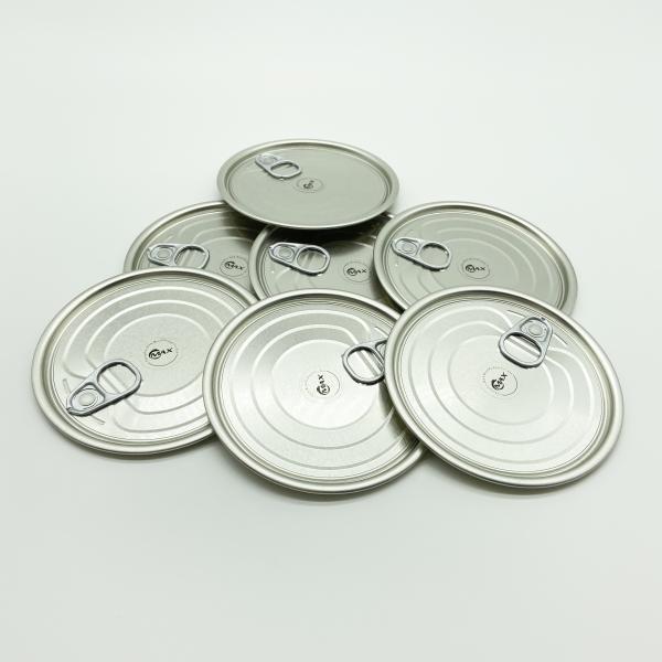 Corrosion Resistant Metal Can Lids Clear Lacquer Coating Surface Durable