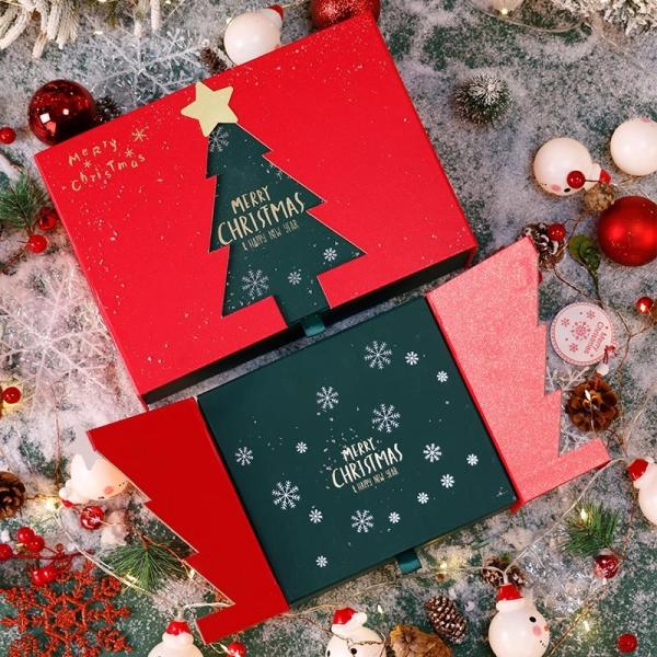 Customized Christmas Atmosphere Christmas Tree Element Gift Box