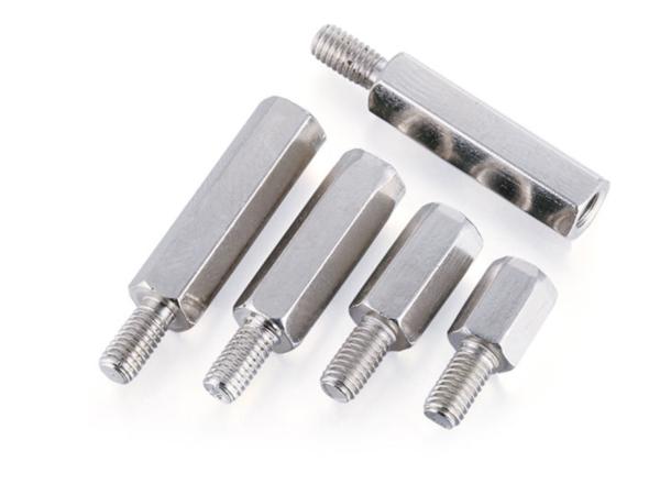 Stainless Steel Tubular Rivet Male - Female Threaded Hex Standoffs Steel Connection Rivet Screw