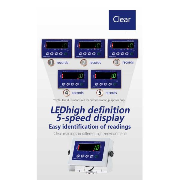 Blue All-Metal Industrial Scale with High Accuracy and Customizable Options 50cm*60cm