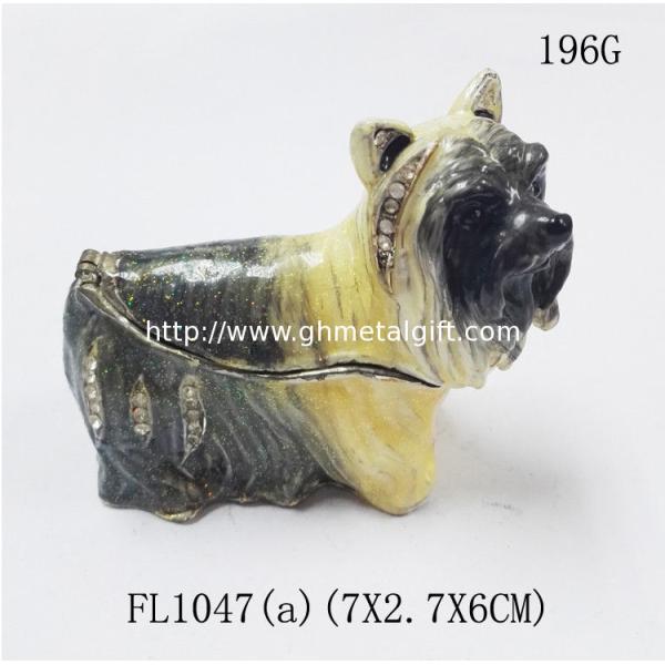 Lovely Dog Shape Jewelry Box Small Ring Jewelry Box Factory Price Jewelry Box