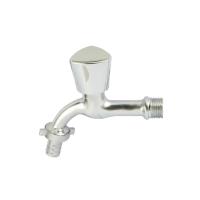 Sanitary Zinc Alloy Brass Bibcock Valve Euro Type For  Washing Machine