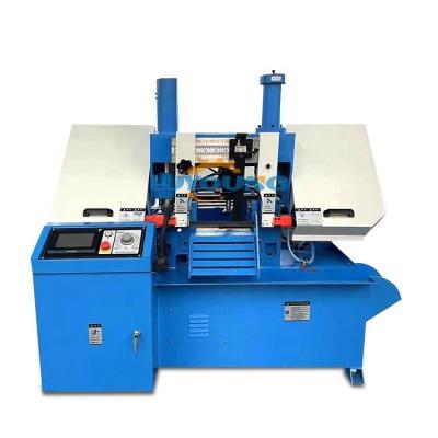 0.42kw bomba de óleo motor de corte de metal de fita Máquina de serra de banda de metal portátil