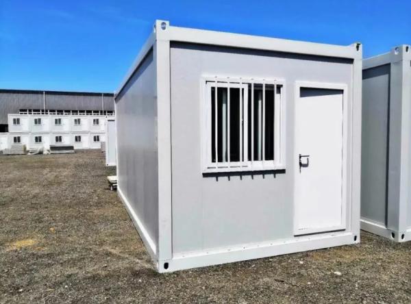Portable Prefabricated Steel Structure Security Container Modern Metal Guard
